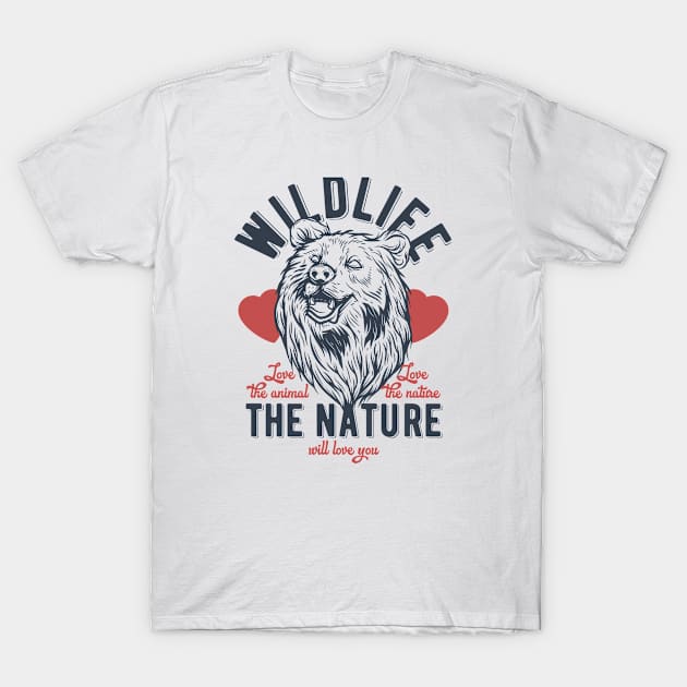 Wildlife The Nature T-Shirt by JabsCreative